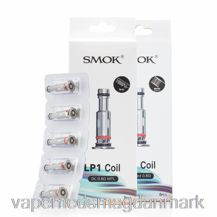 Vape Med Smag Smok Lp1 Erstatningsspoler 0,9ohm Lp1 Meshed Mtl Coils
